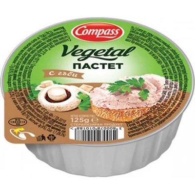 Пастет Компас гъби 125 гр. Vegetal
