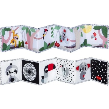 Tiny Love Мека двулицева книжка-обиколник Tiny Love - Double sided First Book, от серията Boho Chic, 0+ m (TL.0352.001)