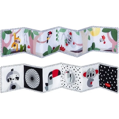 Tiny Love Мека двулицева книжка-обиколник Tiny Love - Double sided First Book, от серията Boho Chic, 0+ m (TL.0352.001)