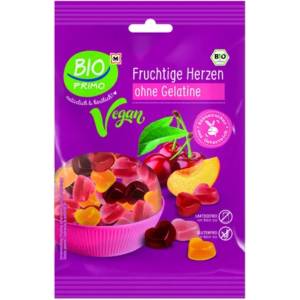 BIO PRIMO Био плодови бонбони - без желатин - Fruity Hearts