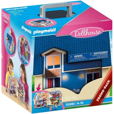 Playmobil 70985 Playmobil - Вземете със себе си модерната къща за кукли