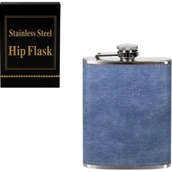 Манерка с кожена обвивка /8 oz = 227 милилитра/ (К85870-2)