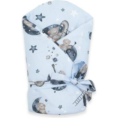 New Baby Bavlněný Zavinovačka Medvídek ve vesmíru
