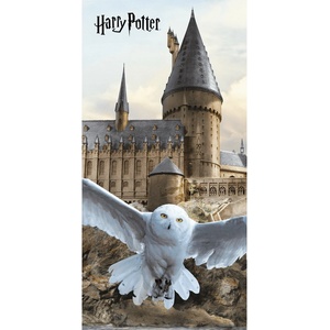 Jerry Fabrics Памучна детска кърпа 70x140 cm Harry Potter "Hedwig" - Jerry Fabrics (25TW010)