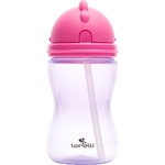 Lorelli Спортна бутилка със сламка Lorelli - 300 ml, розова (10200960005) - baby