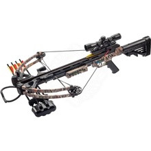 Man Kung Výkonná kladková kuše v lesním maskování Man Kung MK-XB52FC Stalker 185lbs 370fps