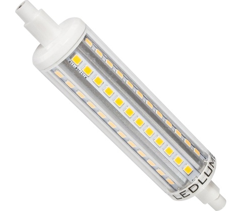 Ledlumen LED 7W R7s velké halogenové trubice 72xSMD2835 840lm 118mm CCD Neutrální bílá