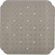 Spirella protišmyková podložka do sprchy Ruby sivo-hnedá 53 × 53 cm