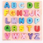 Bigjigs Toys Bigjigs Baby Азбука големи букви (BB055)