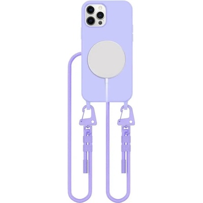 Tech-Protect Калъф Tech-Protect MagNecklace MagSafe за iPhone 12 / 12 Pro - лавандула (5906302376131)