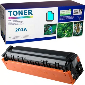 Compatible HP 201A Cyan съвместима тонер касета (1.33K) (HP 201A Cyan / CF401A)