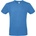 B&C #E150 tričko modré azure