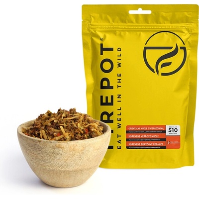 Firepot Ориенталска паста със свинско месо, 105 г (PL-NOOD-REG-YELL)