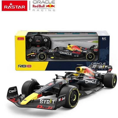 Rastar Спортна кола F1 Oracle Red Bull Racing RB18 R/C 1: 18 (1009977F)