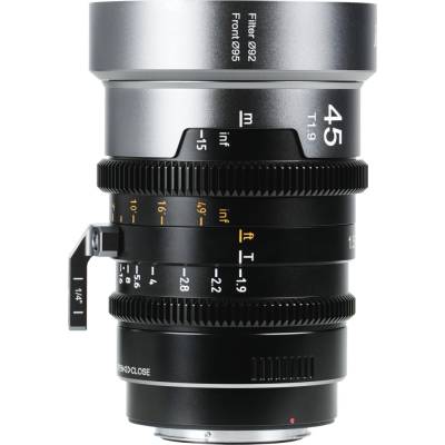 SIRUI IronStar T1.9 1.5x Anamorphic Full Frame Cine Lenses 45mm(Blue Flare) Flare: Neutral