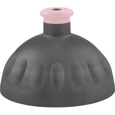 Víčko antracit/zátka růžová 700