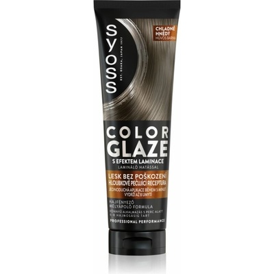 Syoss Intense Glaze Color tónovacia farba na vlasy pre lesk odtieň Cool Brown 130 ml