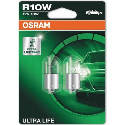 Osram Ultra Life R10W BA15S 12V 10W 2ks
