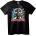 NOONEBRAND Тениска Iron Maiden Многорък Череп - 2XL, White