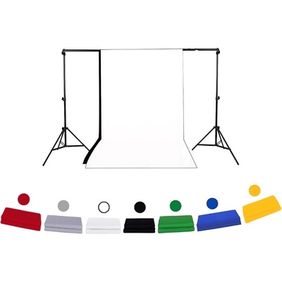 Fotověci Fotoplátno Fotopozadí Fotografické Pozadí 3 x 3m - Výběr barev Barva: Červená