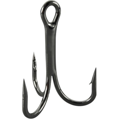 GAMAKATSU Trojháček Treble 18 Black vel.1 6 ks