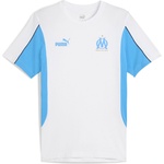 PUMA Тениска Puma Olympique Marseille ftblARCHIVE T-Shirt Adults - White/Blue Azur