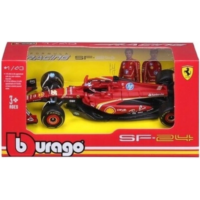 F1 bolid Ferrari SF 24 Imola GP 2024 Charles LeclercBburago 18 36844 1:43
