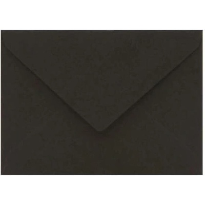 Dopisní obálka černá C7 (82x113mm)