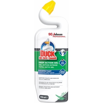 Duck Препарат за почистване на тоалетна Duck Total Aktiv Gel Pine, 750 ml