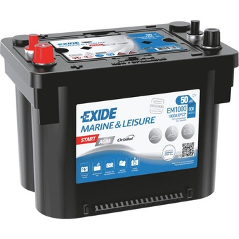 Image 1 of Exide Maxxima 50Ah 800A left+ (EM1000)