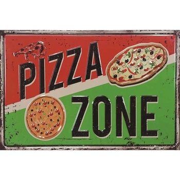 Ceduľa Pizza Zone