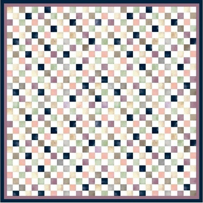 Prémiový oboustranný hedvábný šátek Pastel Matrix MB hedvábí