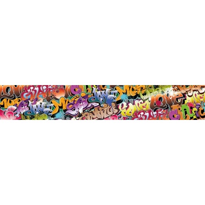 KI-350-020 Fototapeta do kuchyně Graffiti rozměry 350 x 60 cm