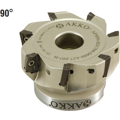 Nástrčná rohová fréza 40mm 5bř. pro BDMT 11T3 , AKKO AFM90-BD11T3-D040-A16-Z05-H