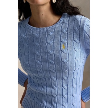 Ralph Lauren пуловер дамски от памук PIMA COTTON -LSL-PLO (211971869512)