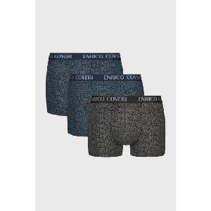 Enrico Coveri 3PACK памучни боксерки Peterson (3packEB1309_box)