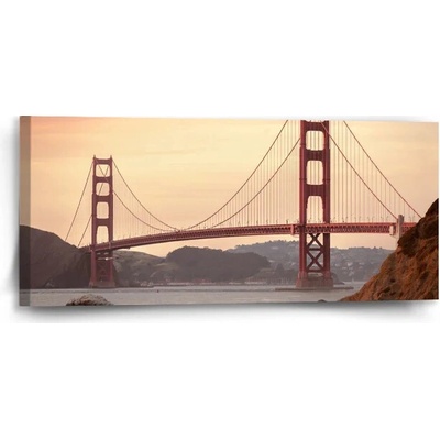 Sablio Obraz Golden Gate 2 - 110x50 cm