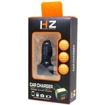  Зарядно за автомобил с 2 бр. USB, HZ Car Charger, с вграден волтметър