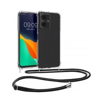 Image 1 of kwmobile Прозрачен калъф за Motorola Moto G54 5G - прозрачен