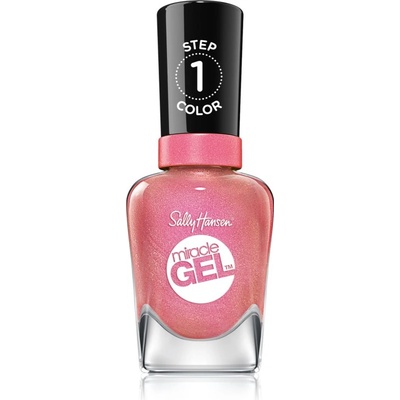Sally Hansen Miracle Gel гел лак за нокти без използване на UV/LED лампа цвят Eternally Grapefruit 14, 7ml
