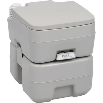 Vidaxl Prenosná kempingová toaleta 20+10 l