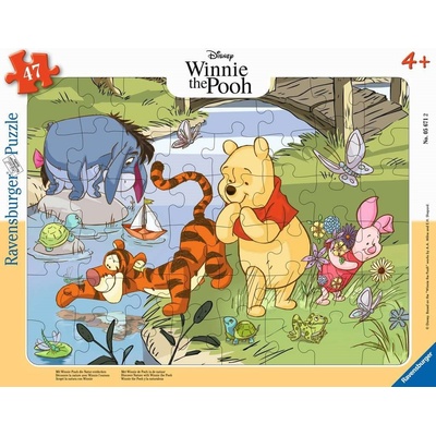 RAVENSBURGER Disney Medvídek Pú objevuje přírodu 47 dielov