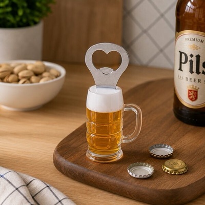 Otvárač na fľaše pivo
