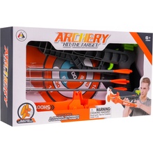 RKToys Dětská kuše s terčem a šipkami Archery