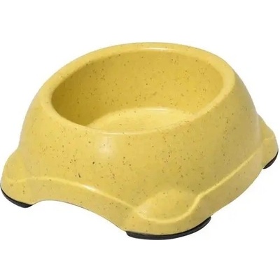 RECORD Bambusová miska pre psa 0,55 žltá