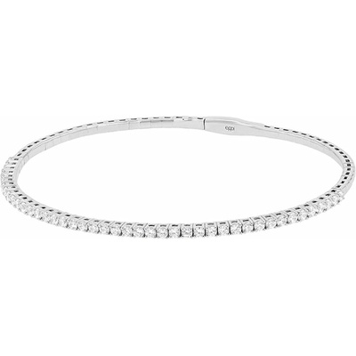 Eppi Zlatý flexi náramek s diamanty Roberts BR47636