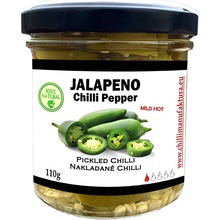 Chilli Manufaktura Nakládané zelené Jalapeno krájené 110 g