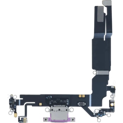 Nabíjecí obvod + Flex kabel iPhone 16 (mmWave) – růžový IPH2332