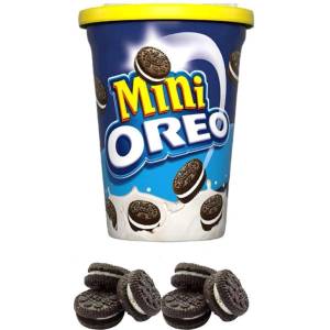 Mondelez International Oreo Мини бисквитки с ванилов крем чаша 115 г