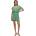 SUPERDRY Printed short sleeve romper - Green (Floral Block Green)
